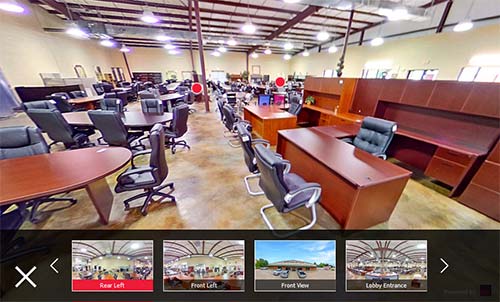 baton rouge furniture showroom virtual tour